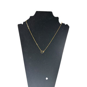 Women's Unbranded Gold Interlocking Rings Necklace One Size